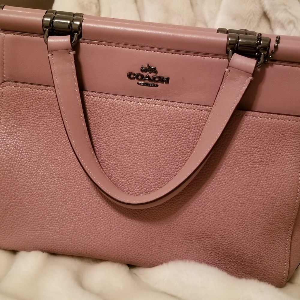 Coach, leather purse.